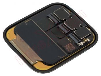 Pantalla completa (LCD, Display + digitalizador, táctil) negra para reloj inteligente Apple Watch serie 5 (A2092) de 40mm.